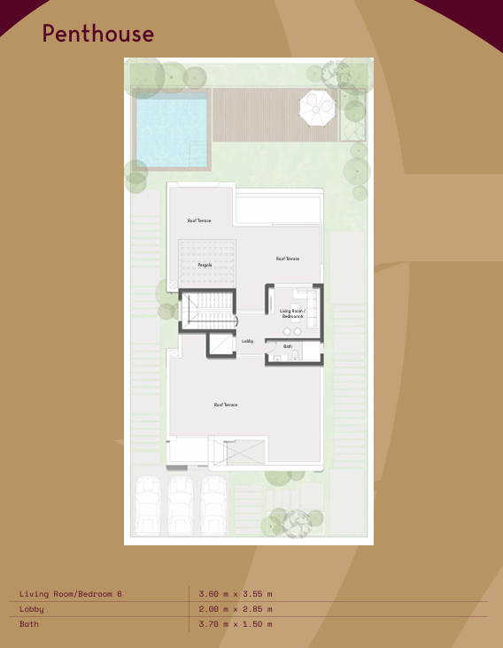 Floor plan for villa at 97 Hills