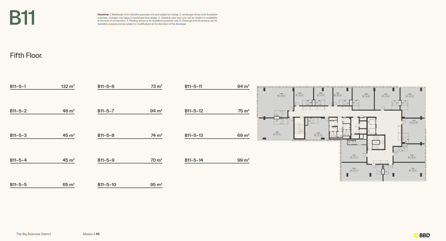 Floor plan for  at The Big Business District