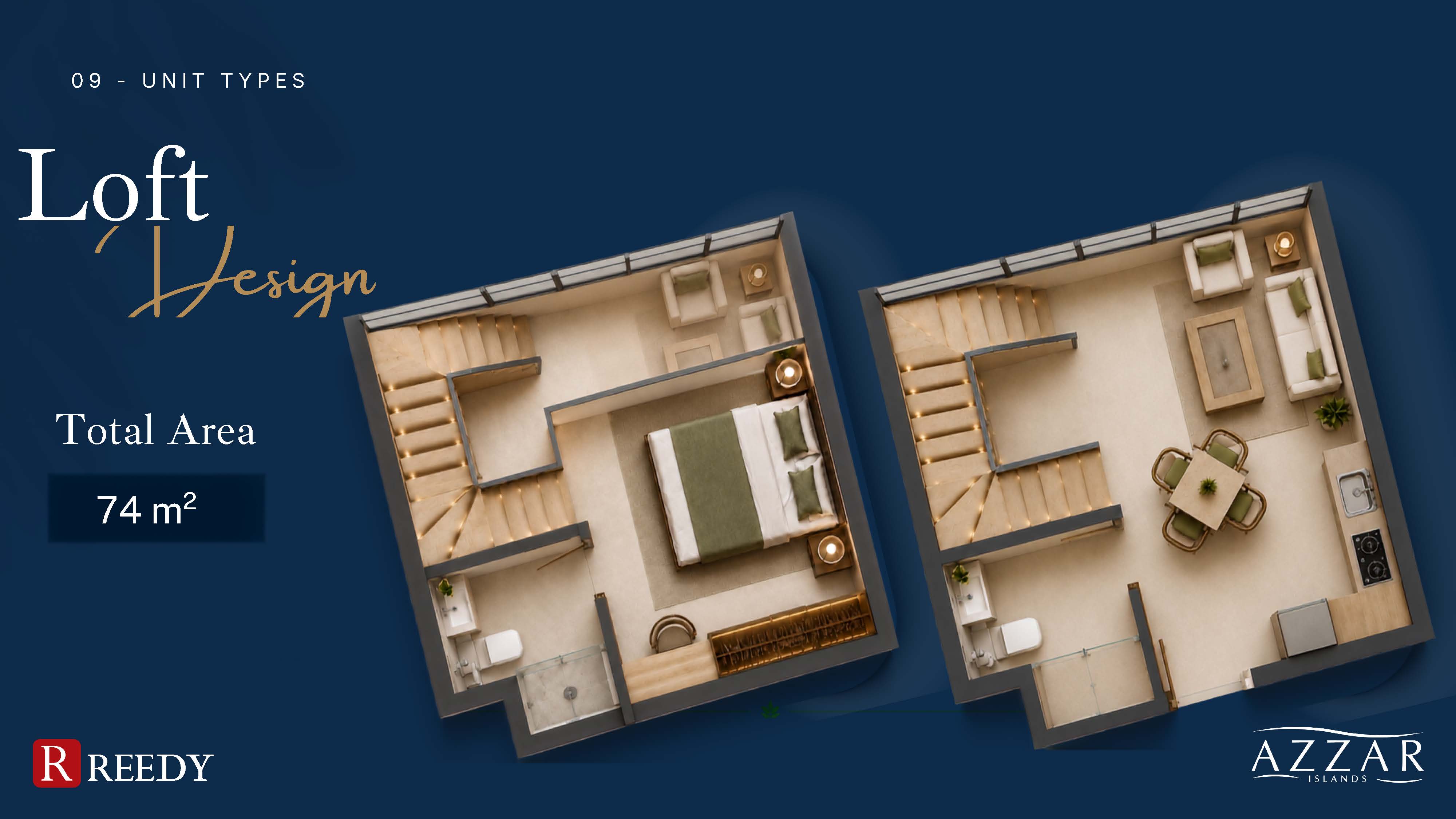 Floor plan for  at Azzar Island