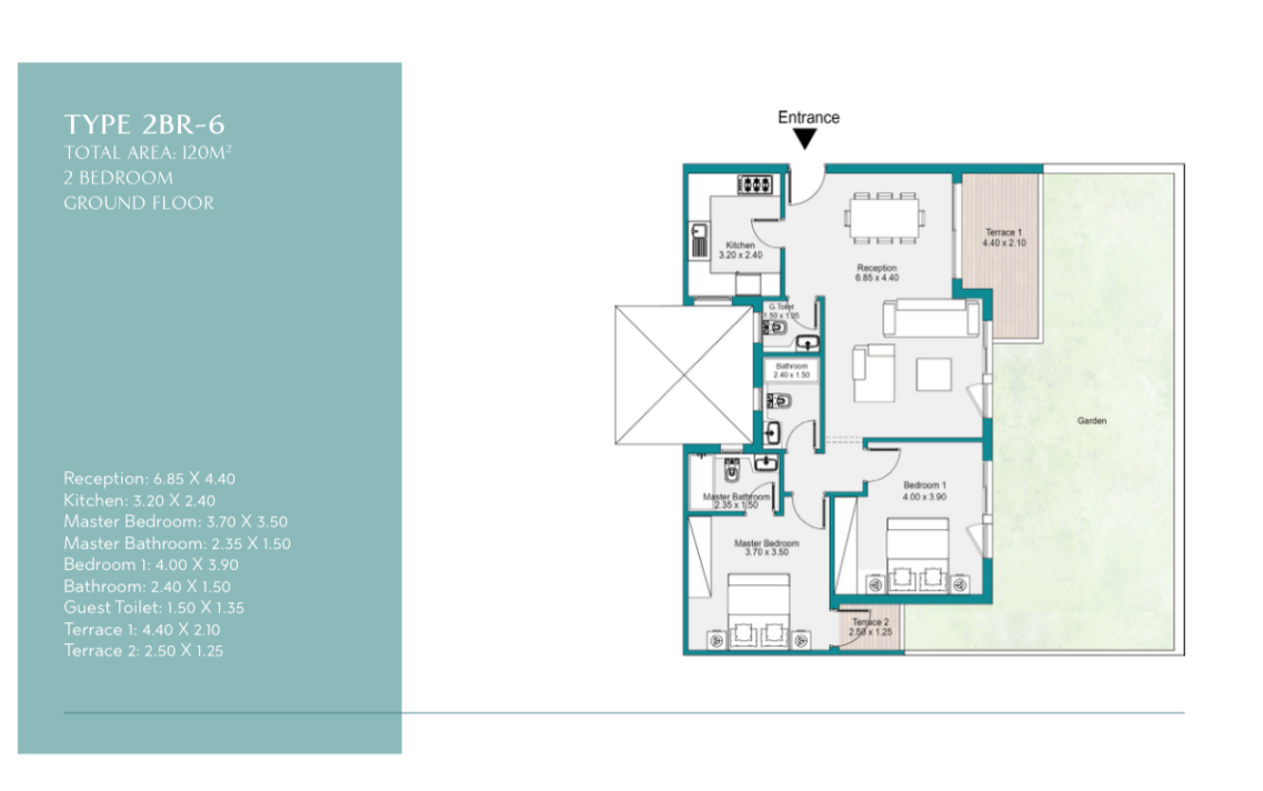 Floor plan for apartment at Bloomfields