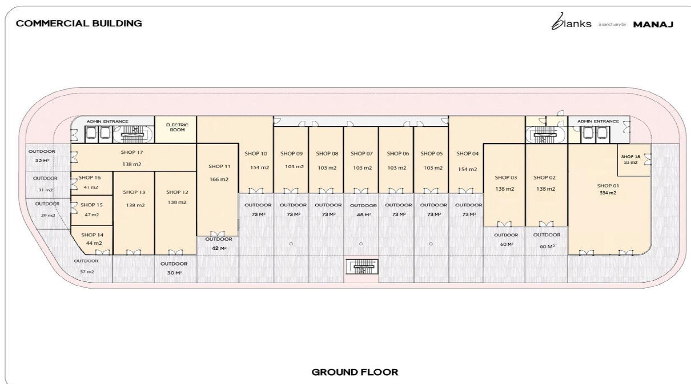 Floor plan for  at Blanks