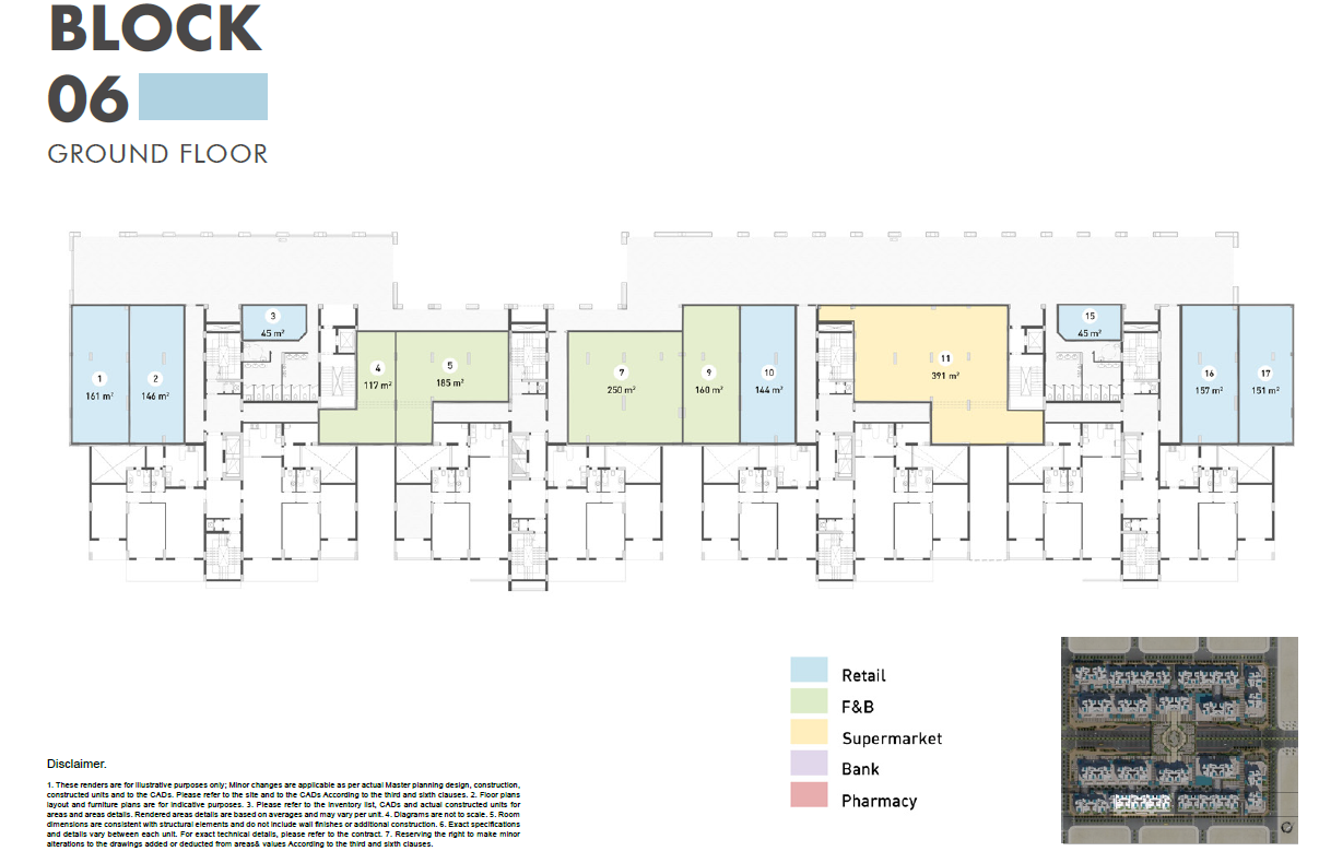 Floor plan for  at Downtown New Alamein