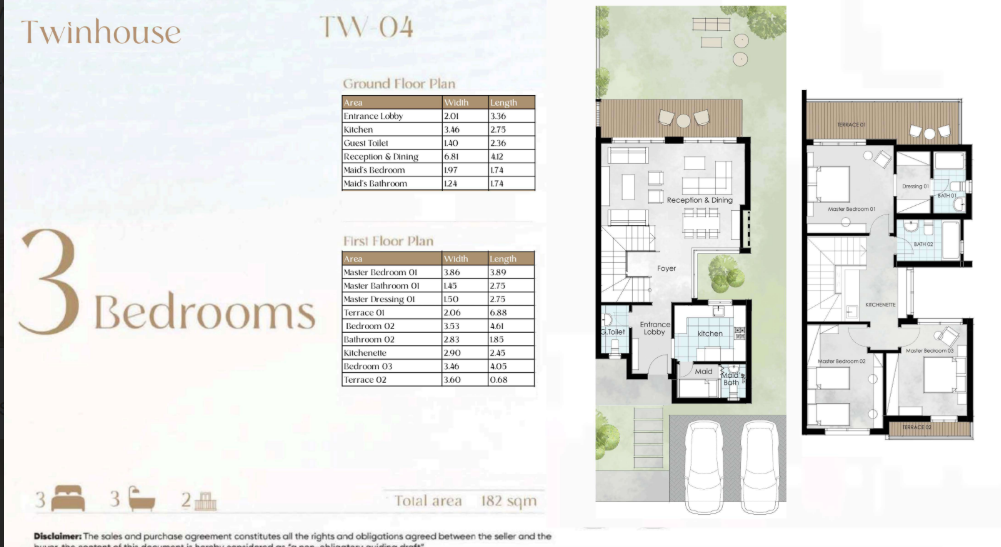 Floor plan for  at Beit Al Bahr