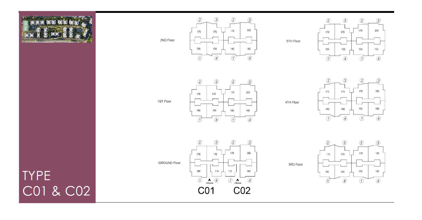 Floor plan for apartment at Life Wise