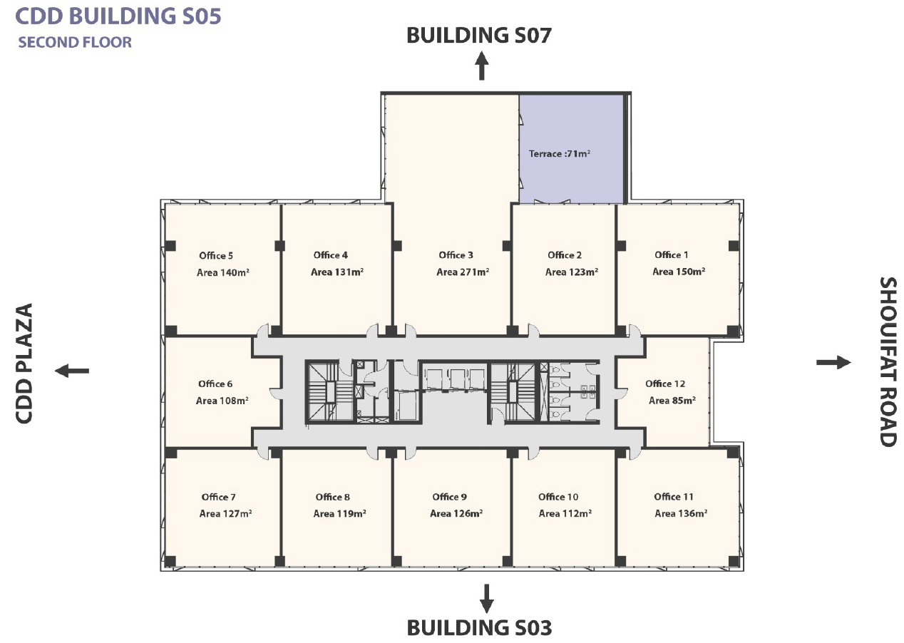 Floor plan for  at Cairo Design District