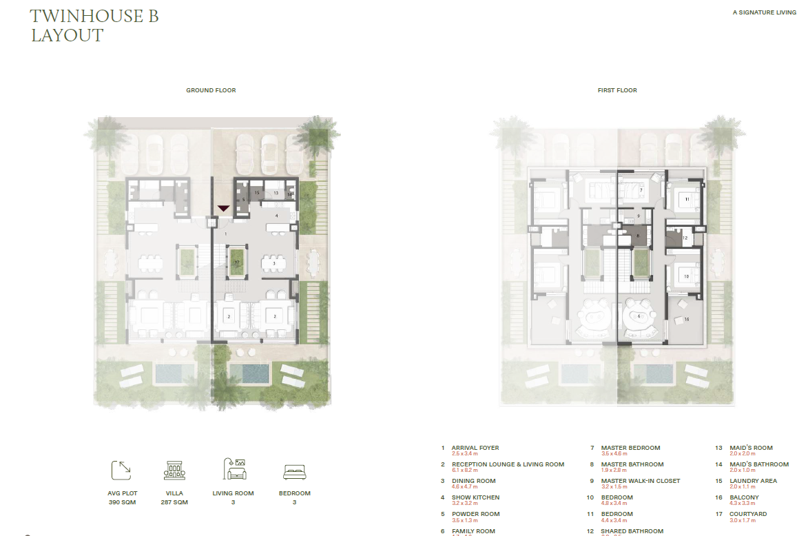 Floor plan for  at Grova East Hills