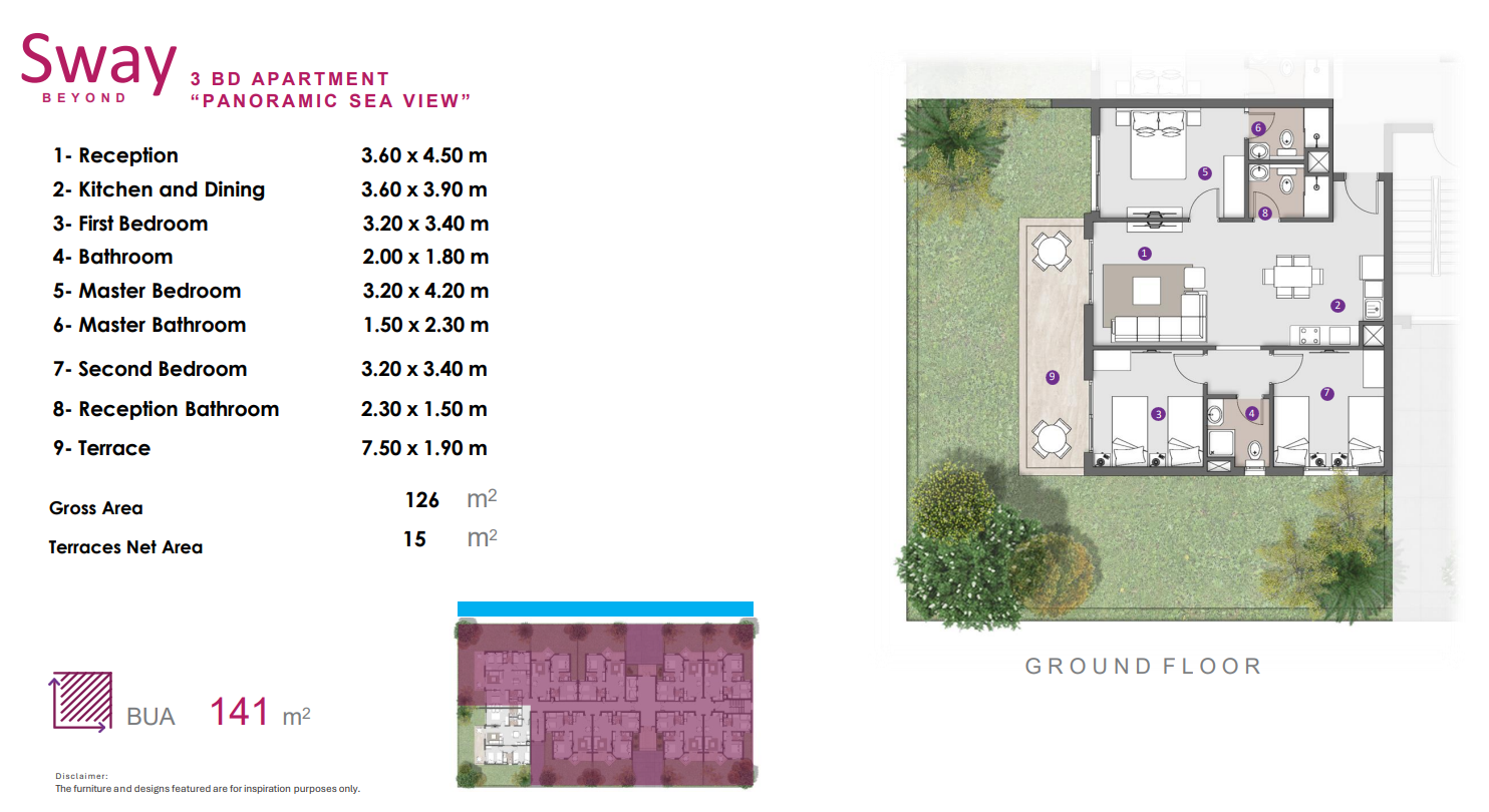 Floor plan for chalet at D.O.S.E