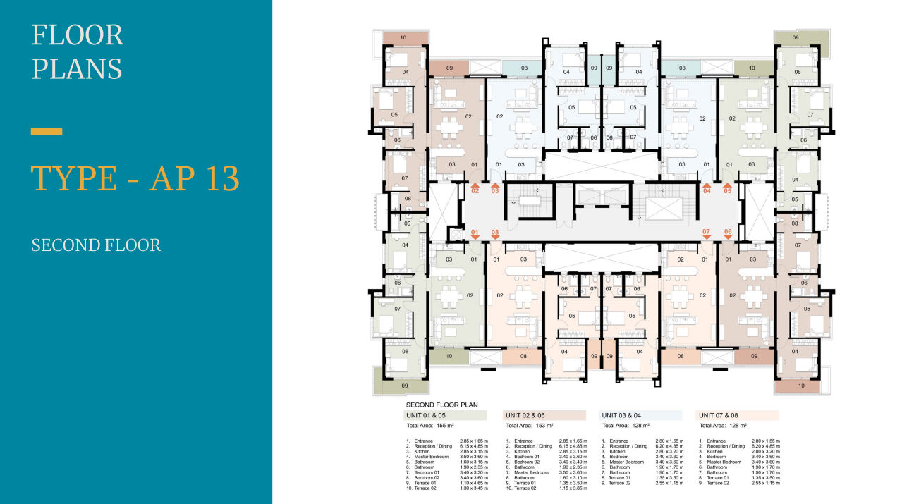 Floor plan for apartment at Mazarine Chalet Extension