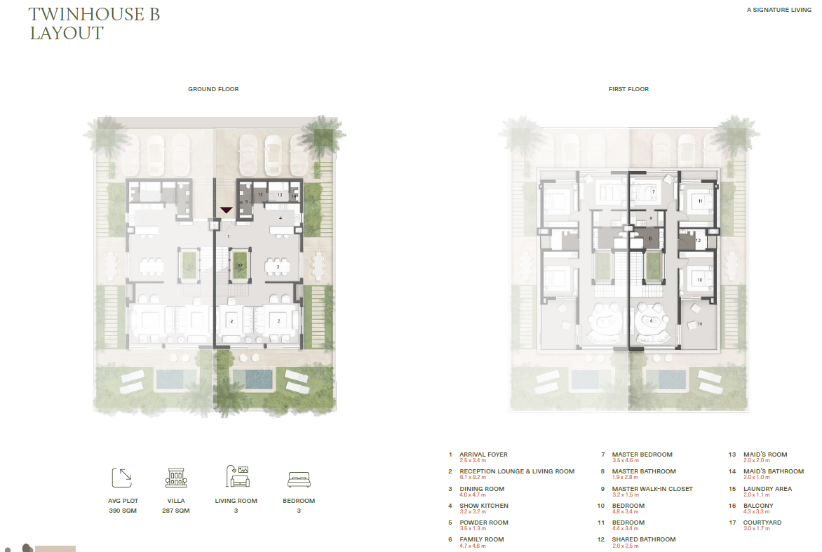 Floor plan for  at Grova East Hills
