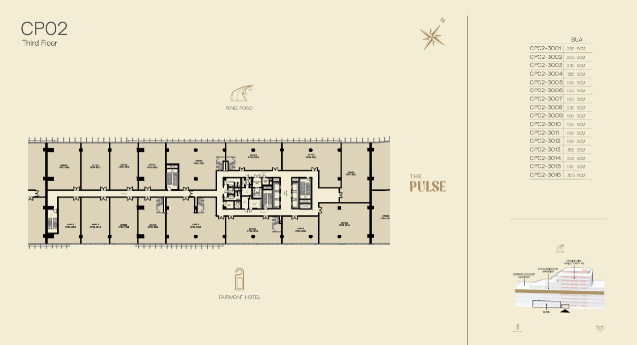 Floor plan for  at Citystars Park Street