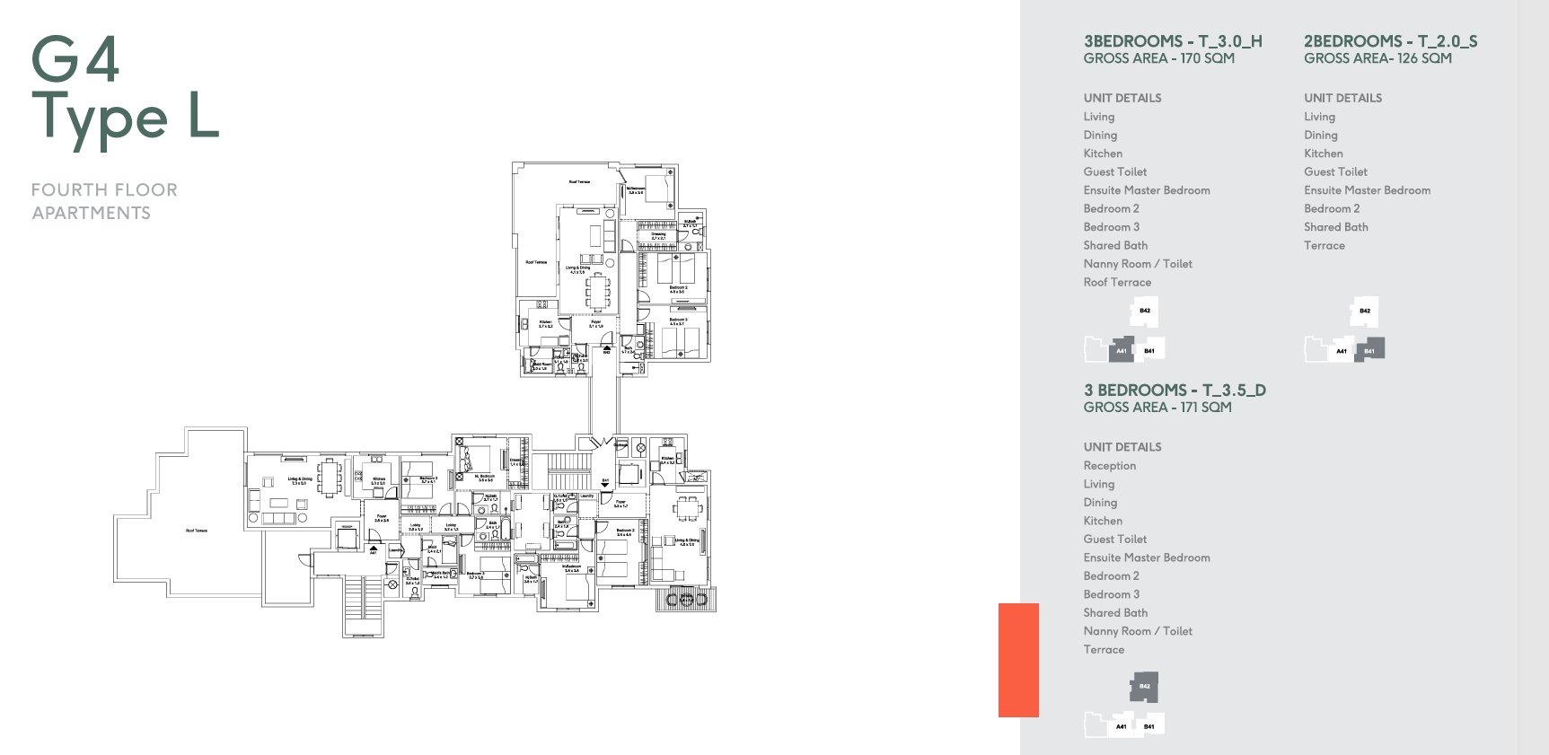 Floor plan for apartment at DISTRICT 5