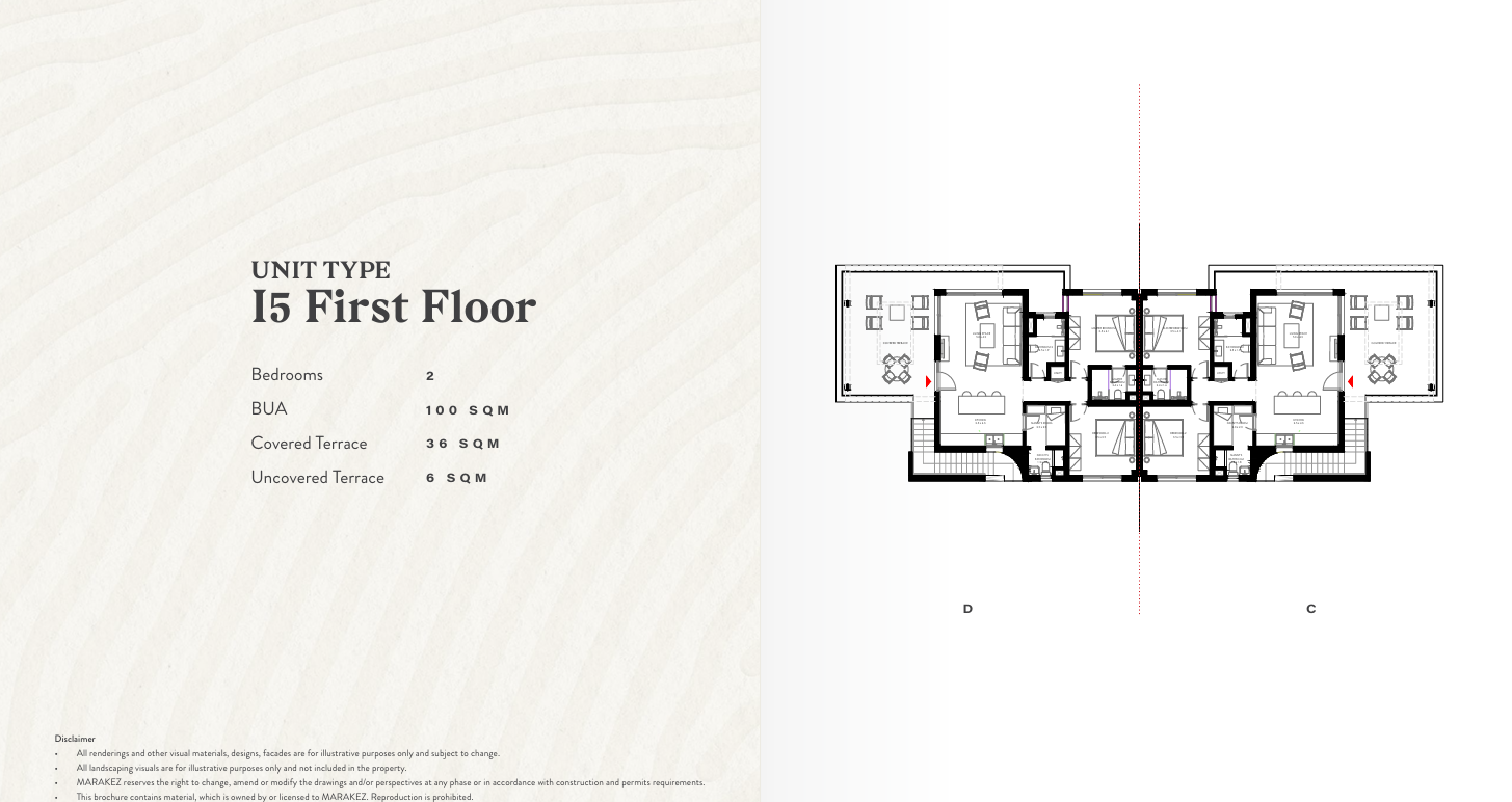 Floor plan for chalet at R8-Breeze