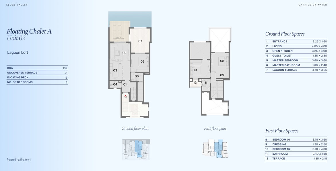 Floor plan for duplex at Aden Parks