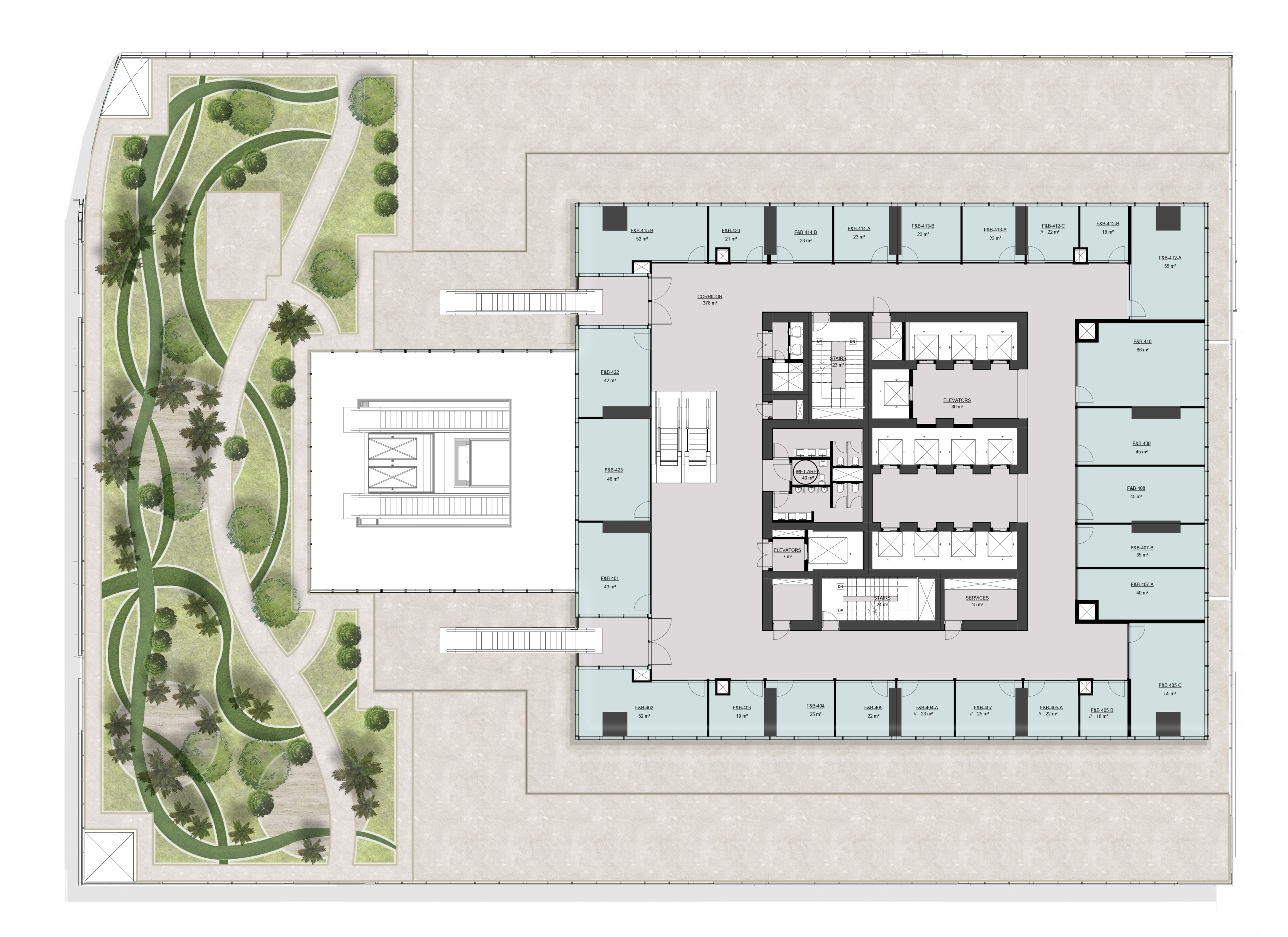 Floor plan for  at Taj Tower