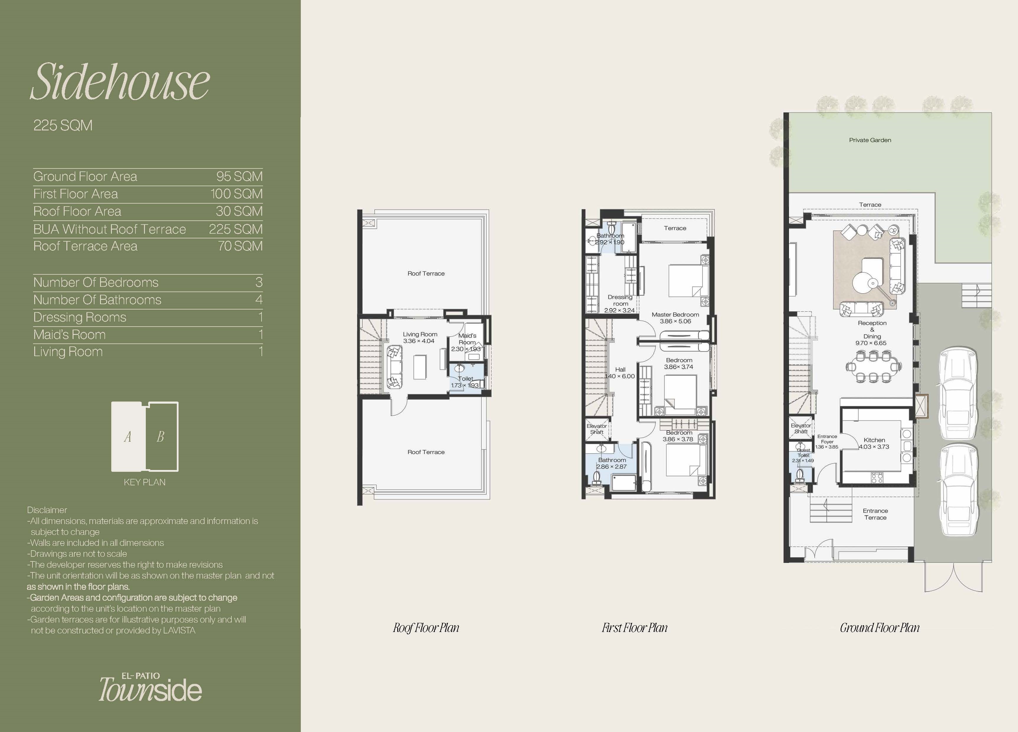 Floor plan for  at EL PATIO TOWN SIDE