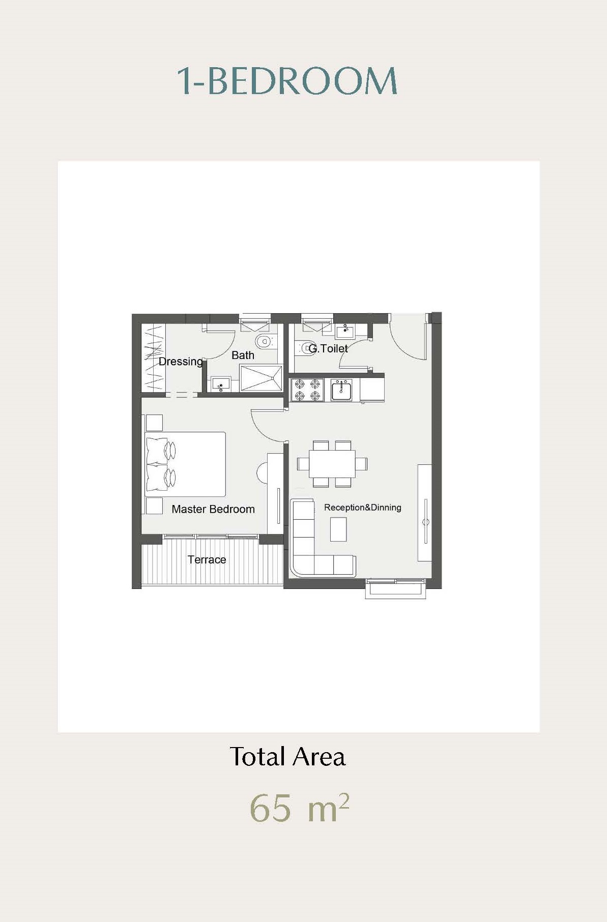 Floor plan for apartment at Vallis