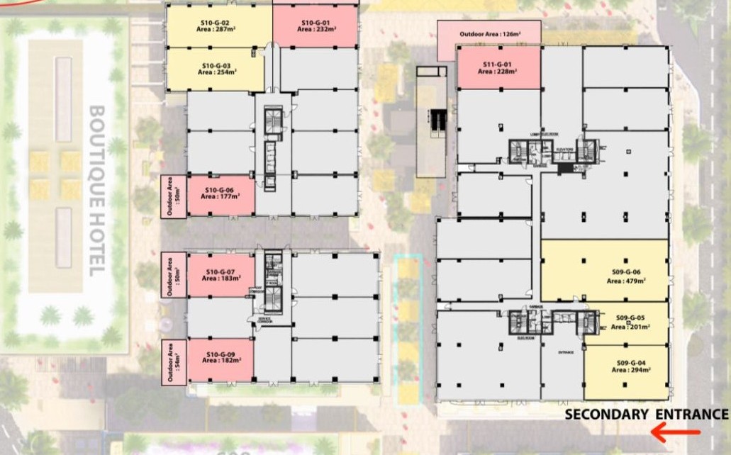 Floor plan for  at Cairo Design District
