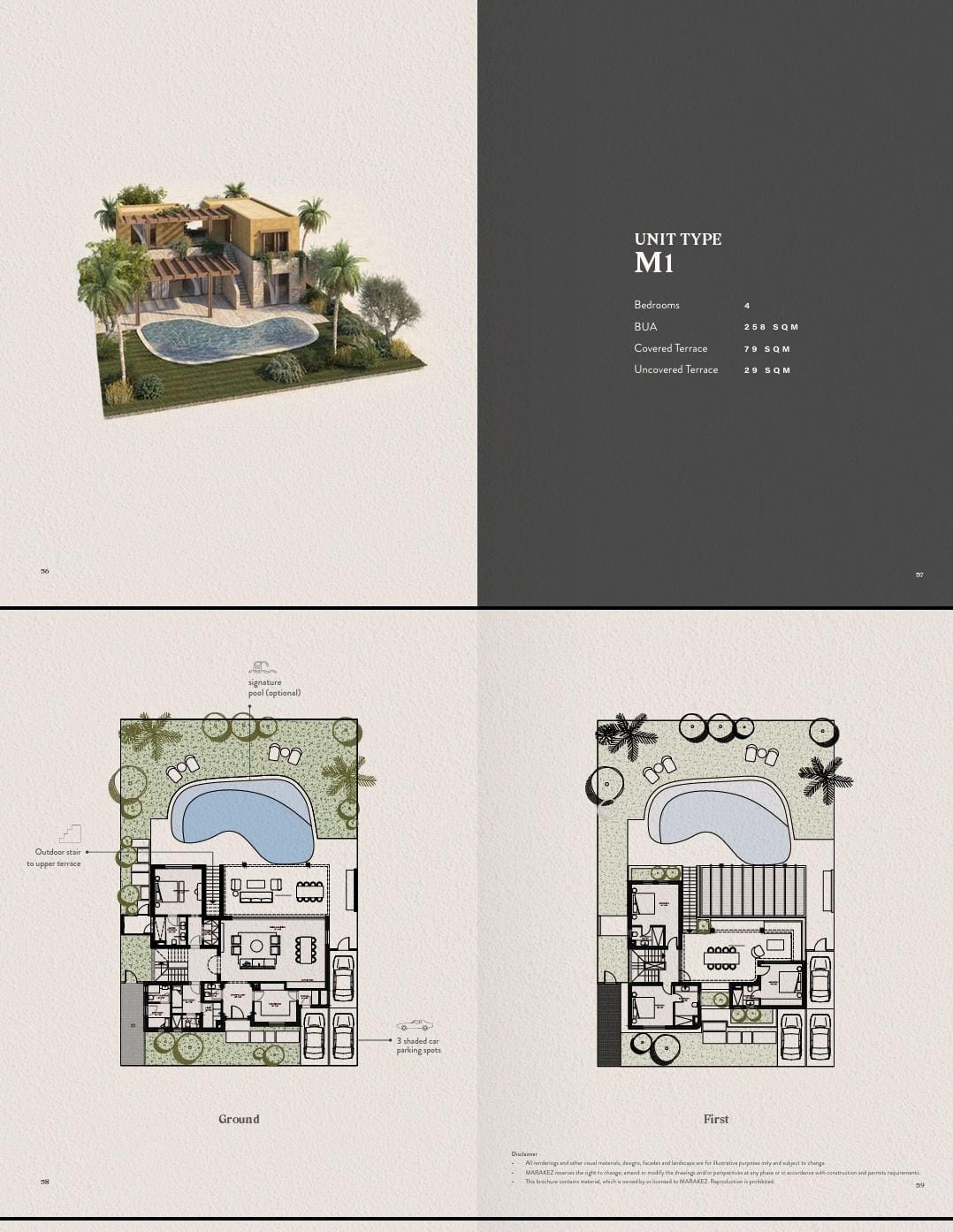 Floor plan for villa at R4-The Grove