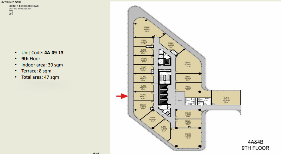 Floor plan for  at The Ark