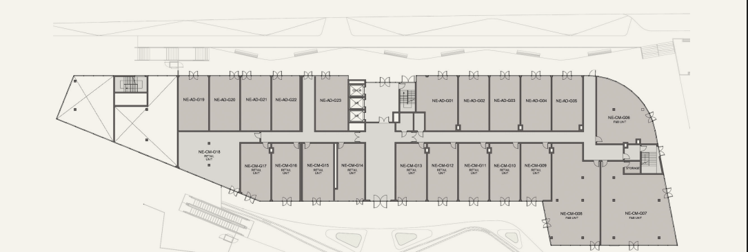 Floor plan for  at Blue Walk