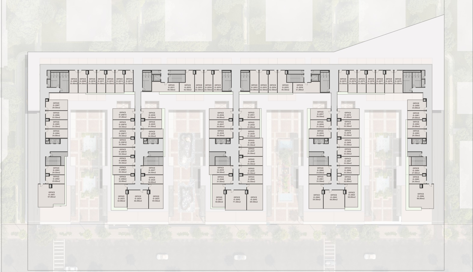 Floor plan for  at Begonia Residence