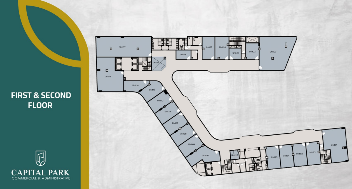 Floor plan for  at Capital Park