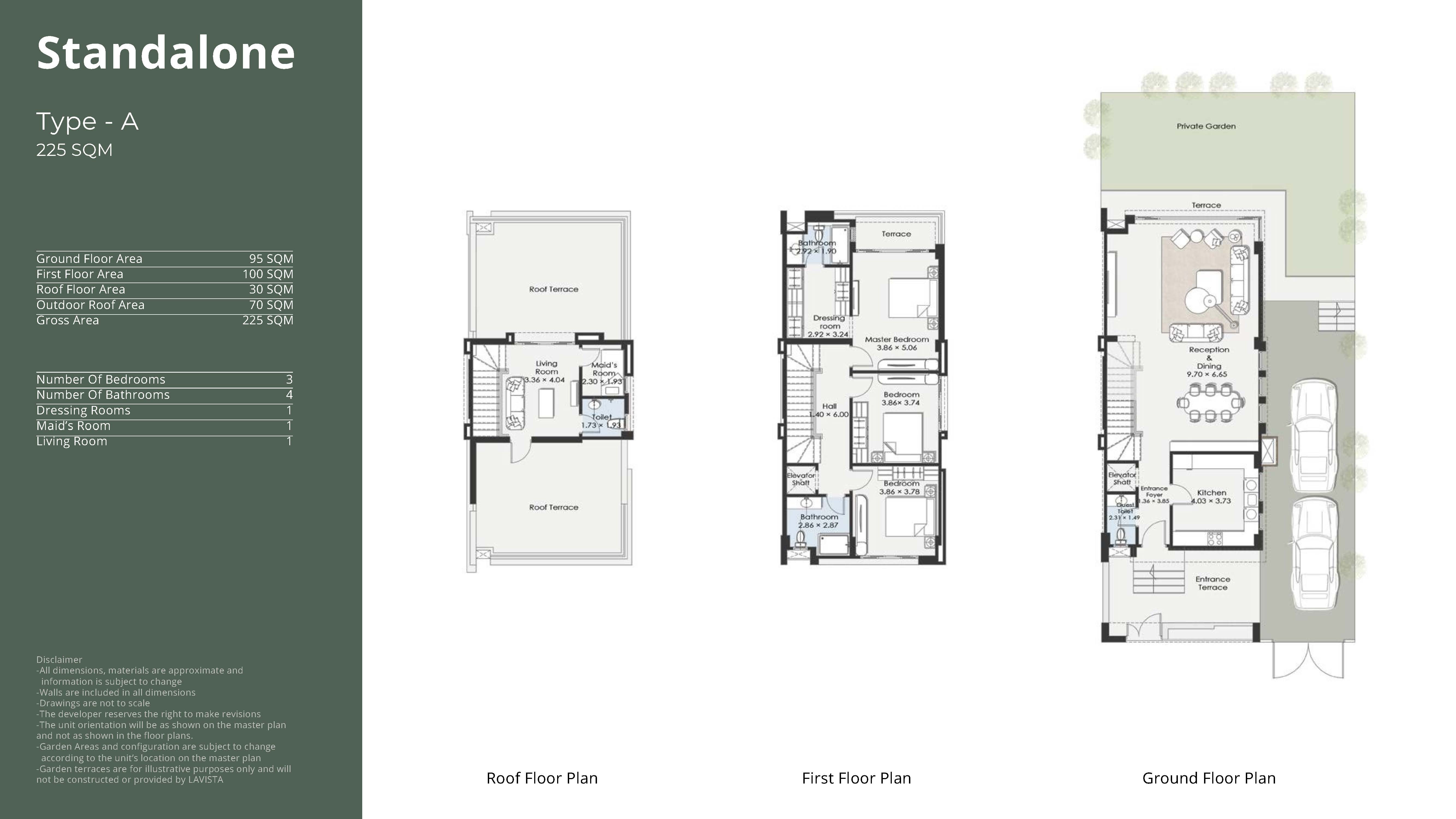 Floor plan for villa at El Patio Jade