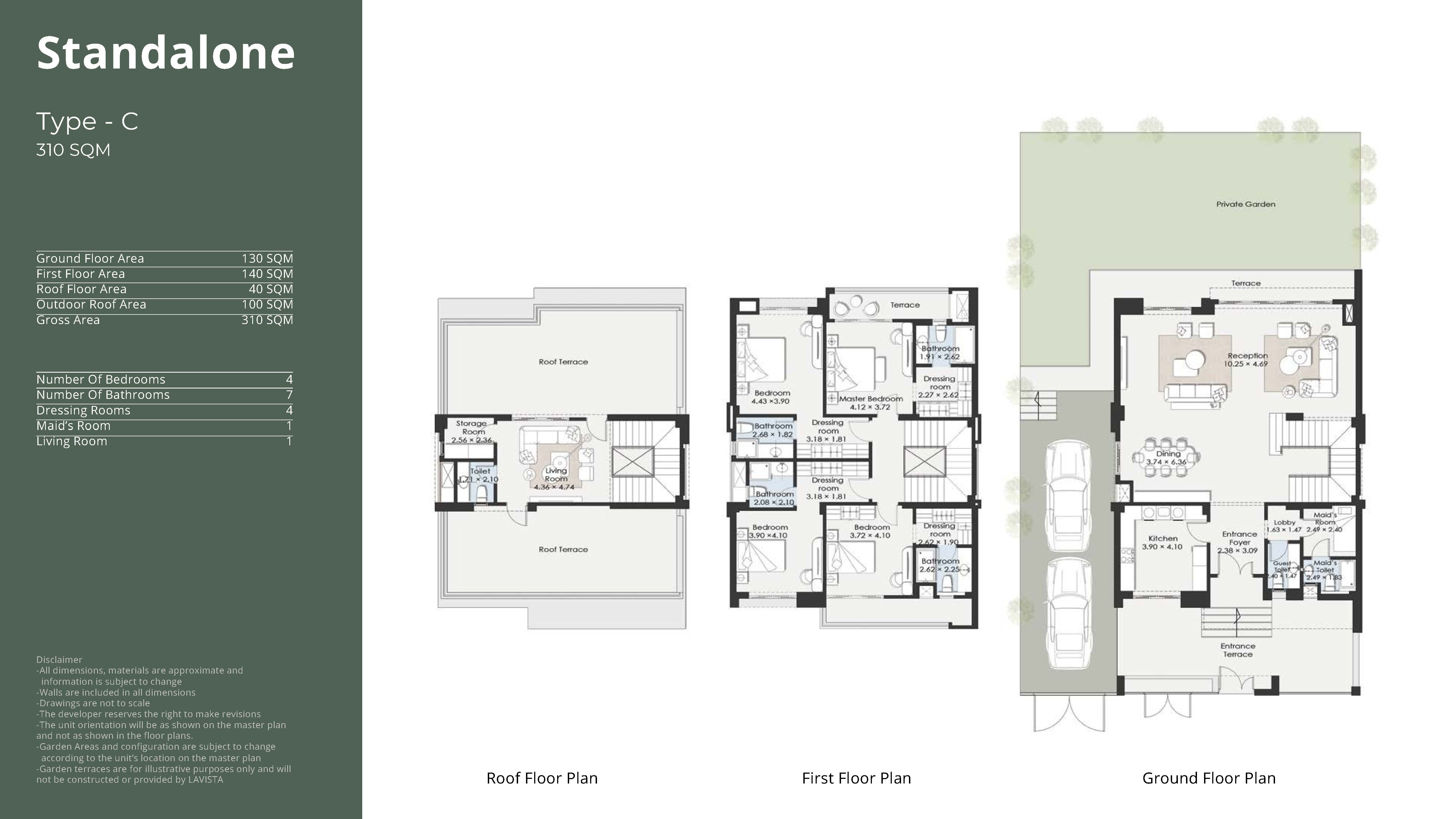 Floor plan for villa at El Patio Jade