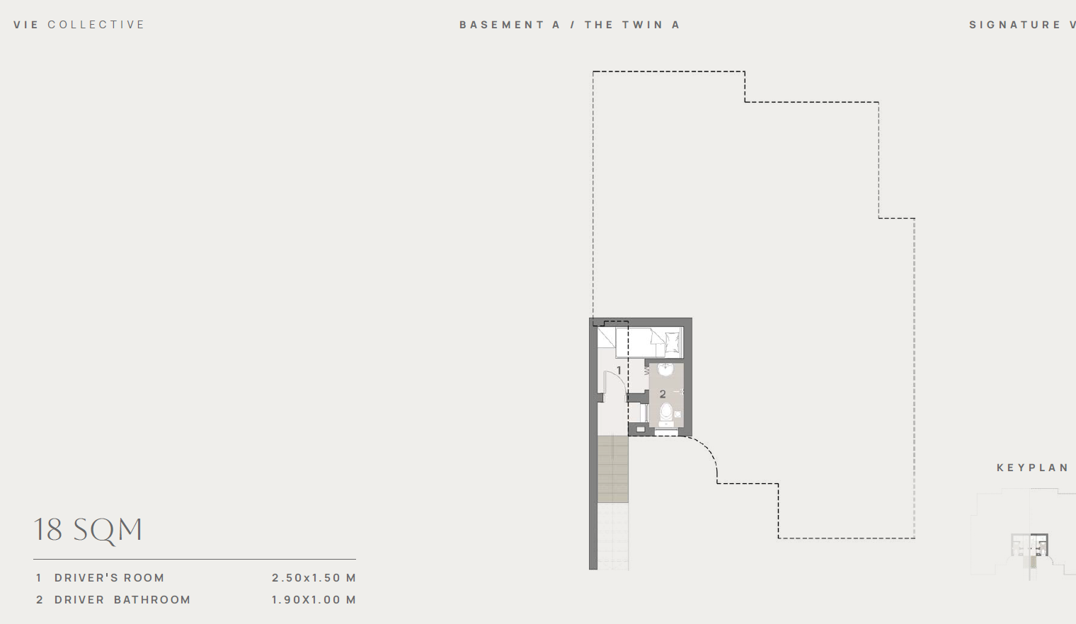 Floor plan for  at Vie Collective