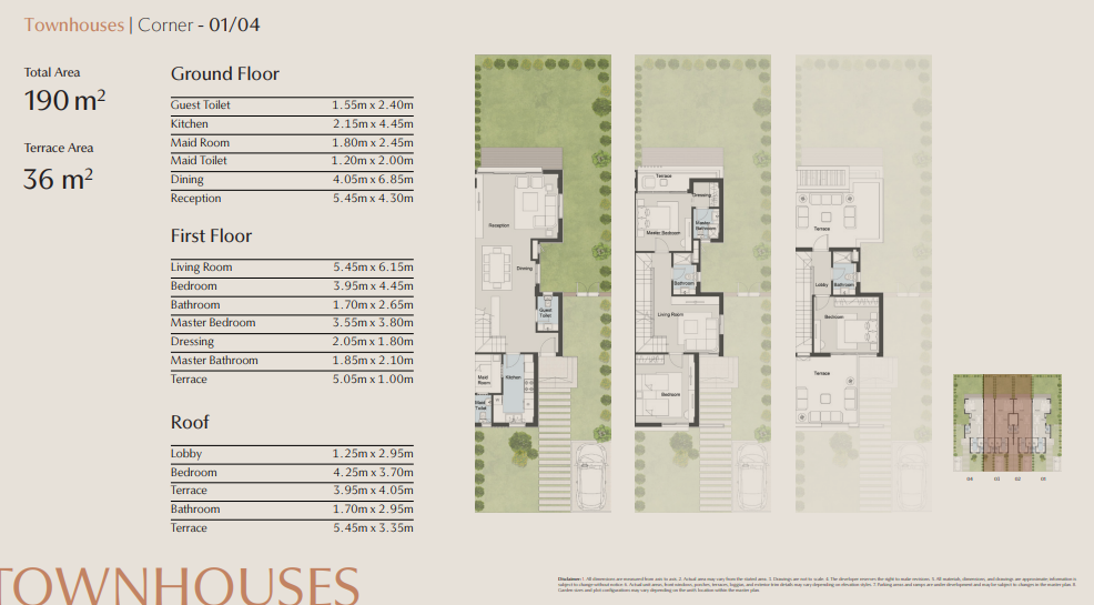 Floor plan for townhouse at Vallis