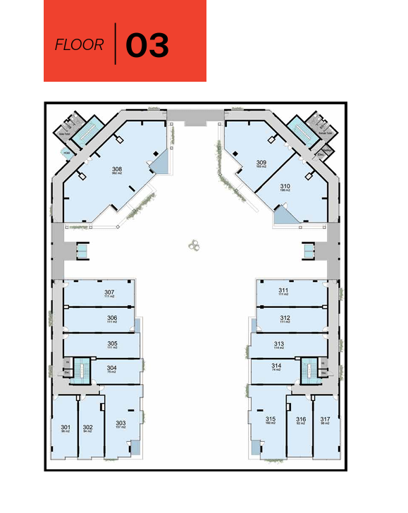 Floor plan for  at District People