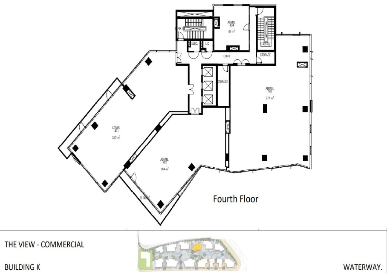 Floor plan for  at The View Waterway