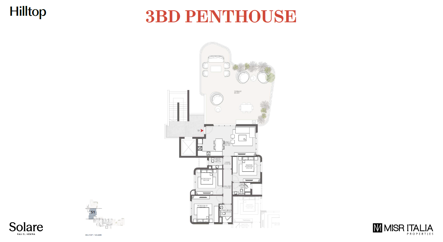 Floor plan for chalet at Solare