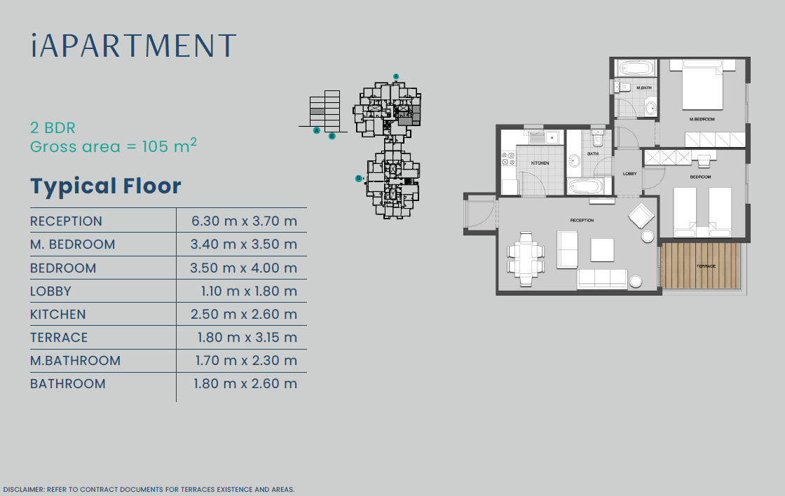 Floor plan for duplex at Club Park - ICity October