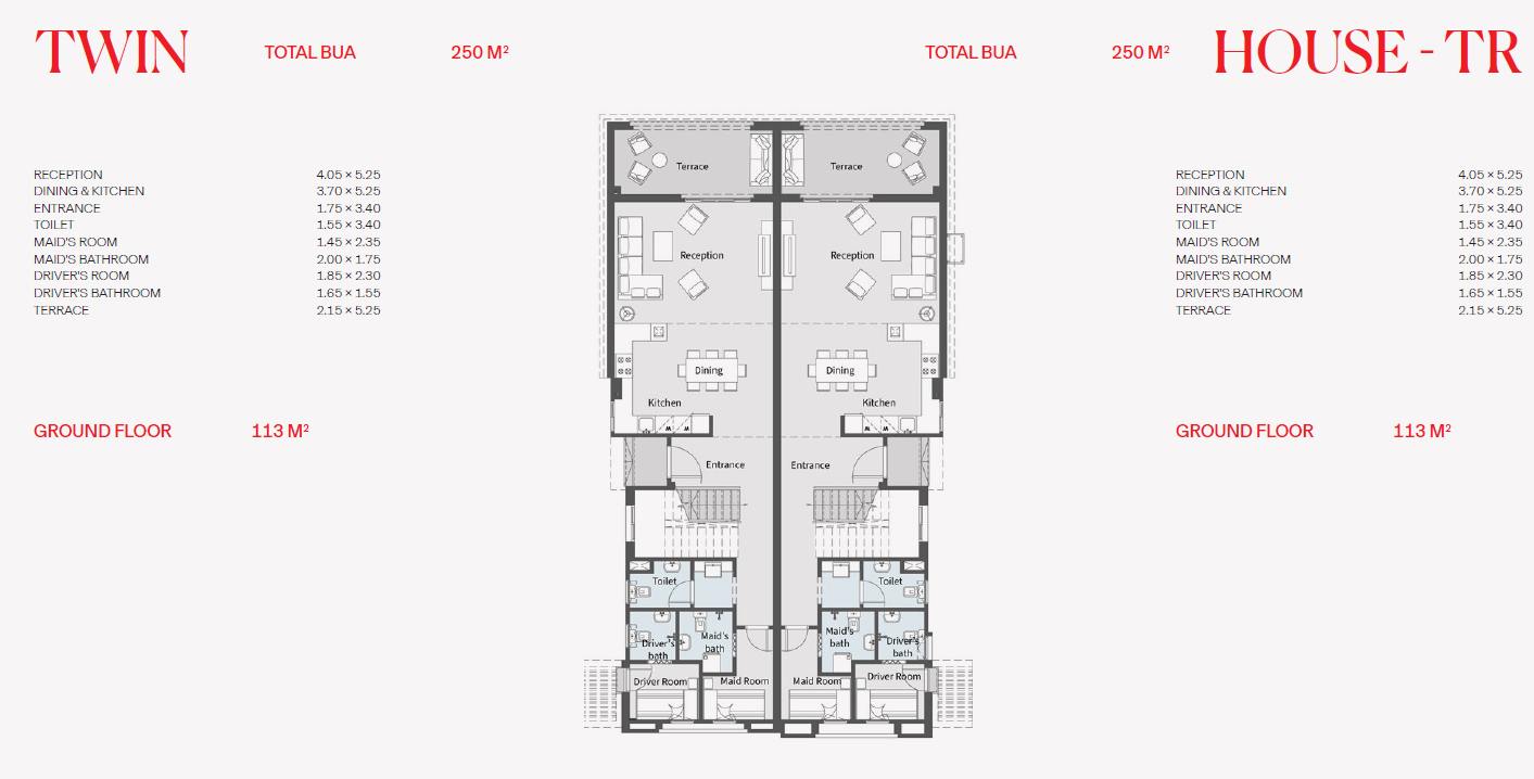 Floor plan for  at Telal North Coast