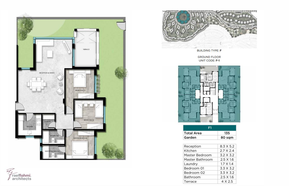 Floor plan for apartment at Kayan