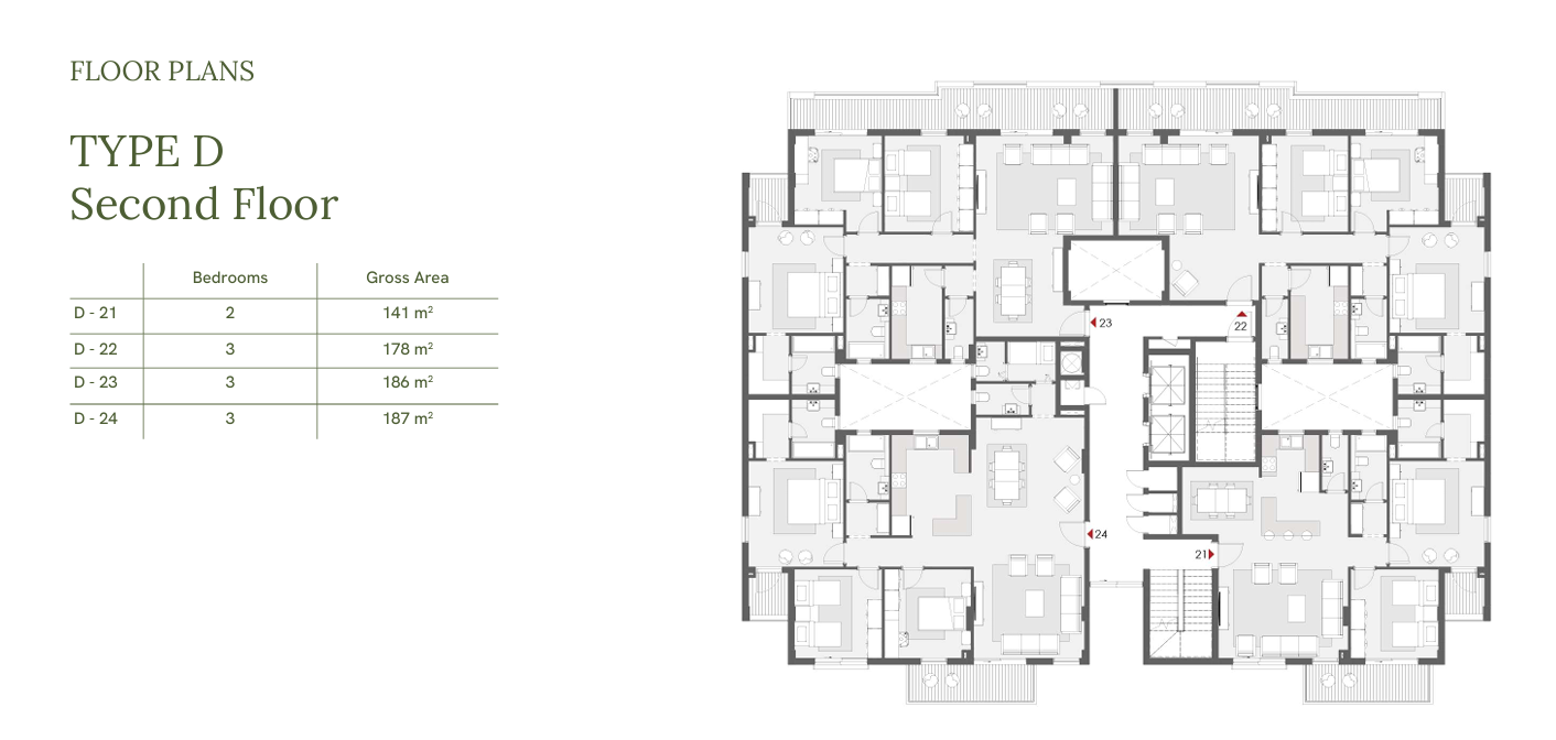Floor plan for penthouse at One33-Phase One