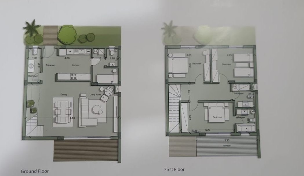 Floor plan for  at Fouka Bay