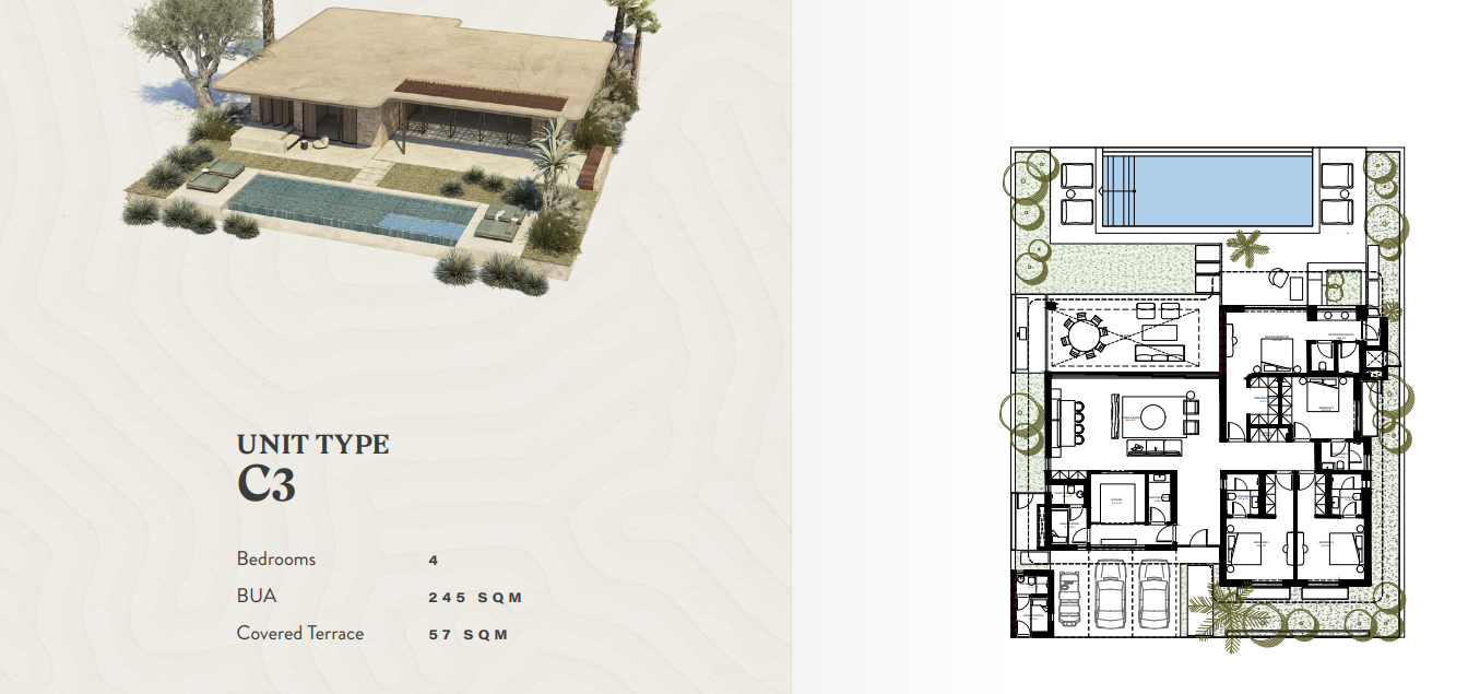 Floor plan for  at R1-Dunes