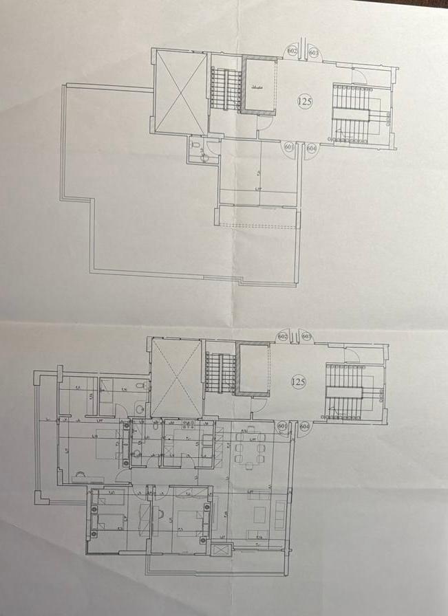 Floor plan for penthouse at El Patio Oro
