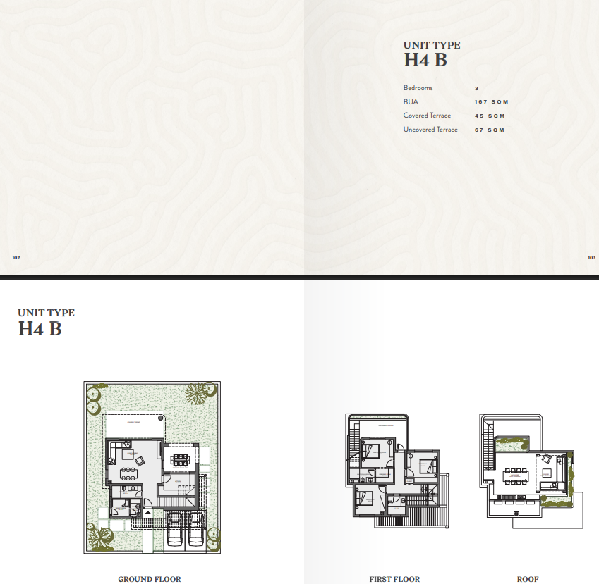 Floor plan for villa at R5-Acacia