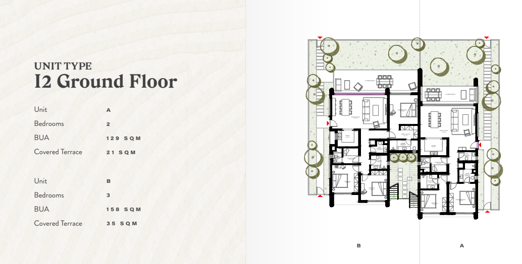 Floor plan for chalet at R8-Breeze