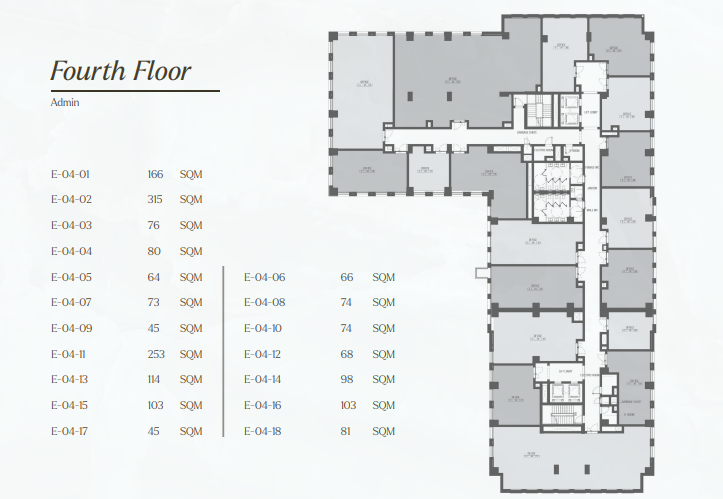 Floor plan for  at Saada Boutique