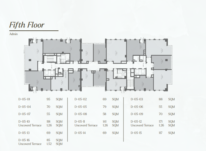 Floor plan for  at Saada Boutique