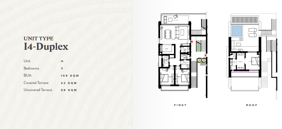 Floor plan for chalet at R3-Oasis