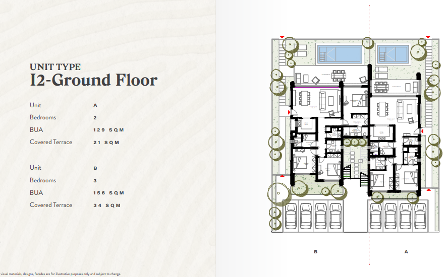 Floor plan for chalet at R3-Oasis