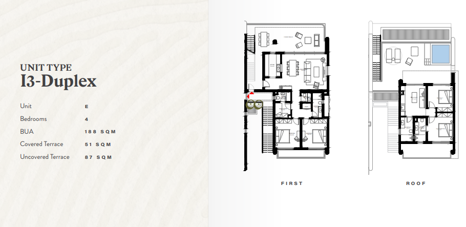 Floor plan for chalet at R3-Oasis