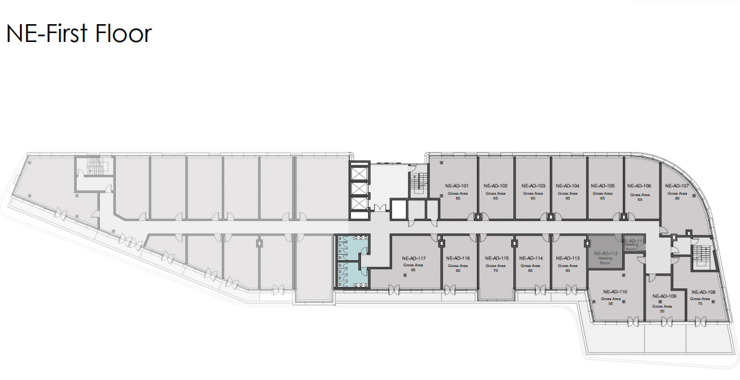 Floor plan for  at Blue Walk