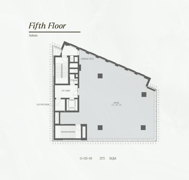 Floor plan for  at Saada Boutique