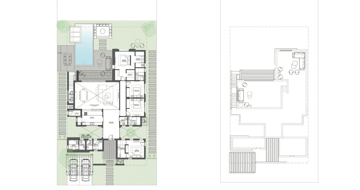 Floor plan for villa at Saada North Coast